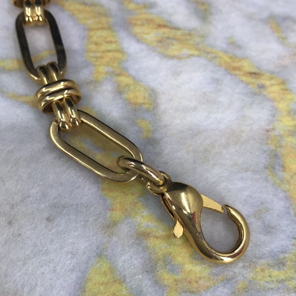 Link chain Golden waist Belt of 90’S - Picture 4 of 5